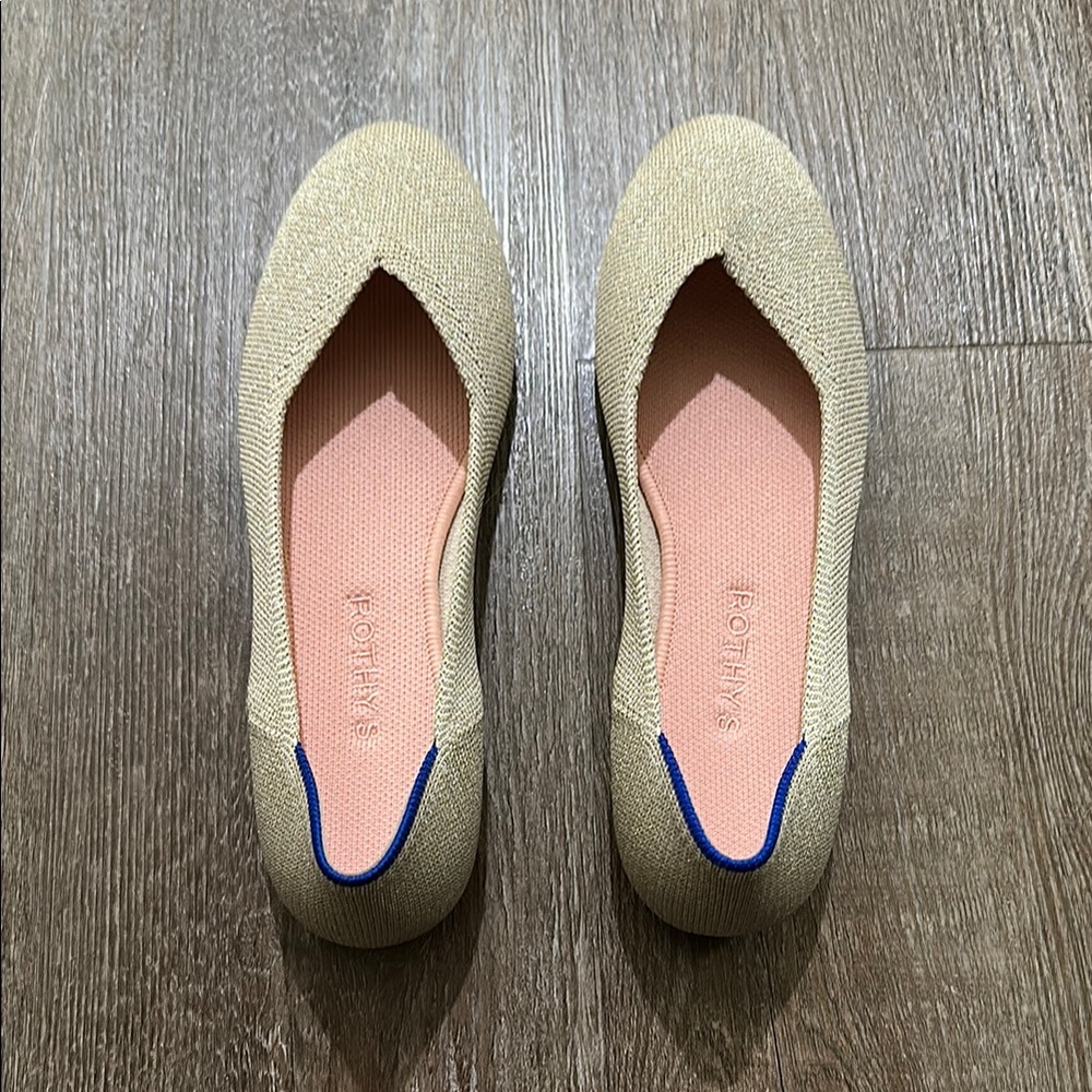 Rothy's Women's Tan Flats